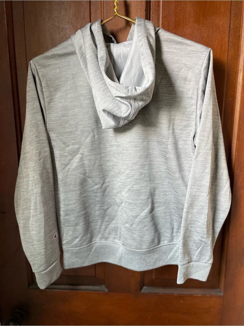 Champion boys 14/16 gray hoodie